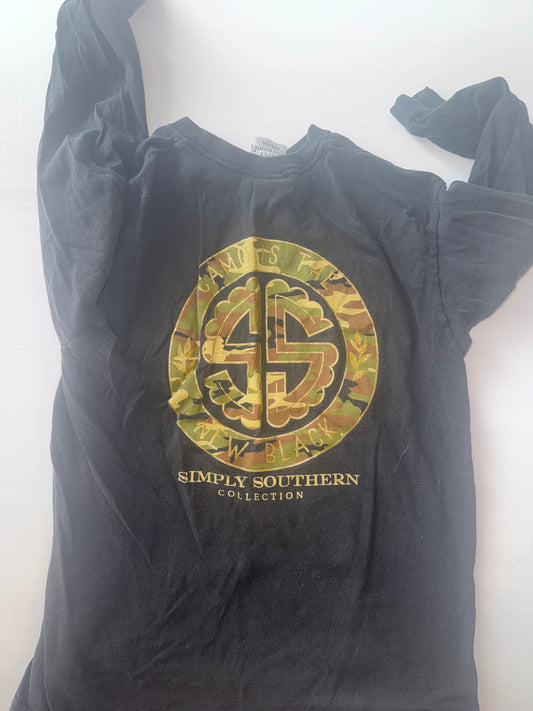 Simply Southern Long Sleeve Camo Tee 10/12