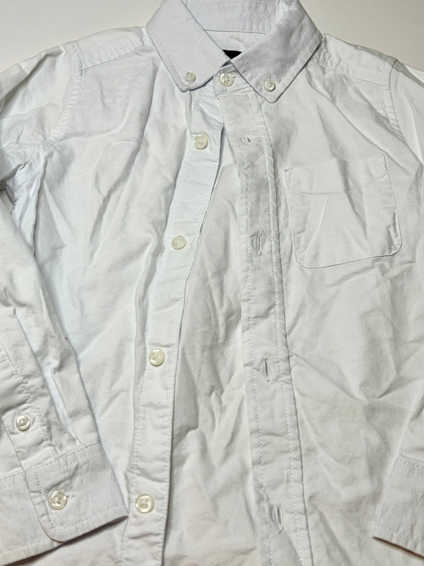 Children's Place White Button Down - 5/6