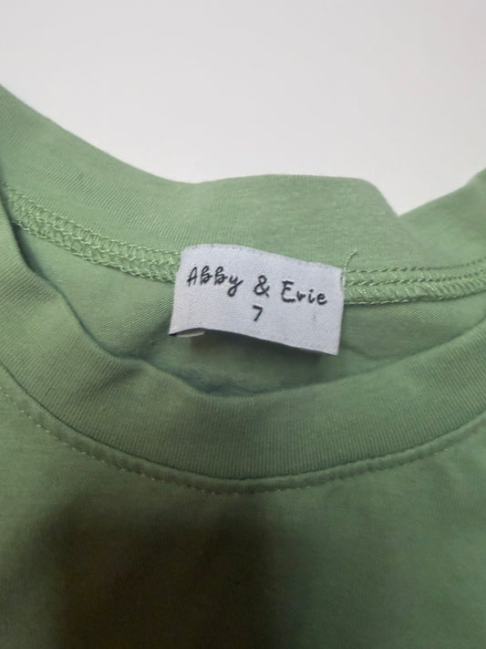 Abby & Evie Pumpkin Stitched Shirt - 7