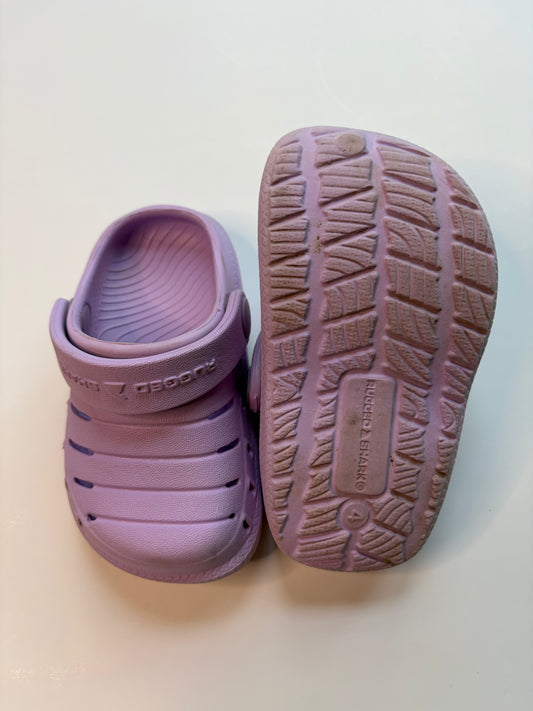 Infant Rugged Shark Lilac Shoes - 4