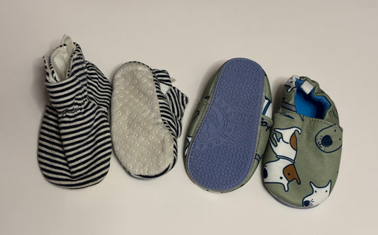 Set of 2 Baby Shoes - 0-6m