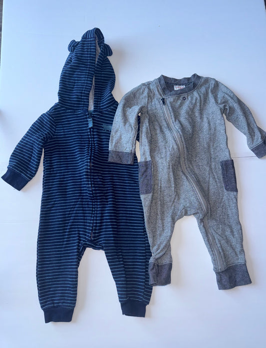 Carters and Cat and Jack Sleepers 6-9M