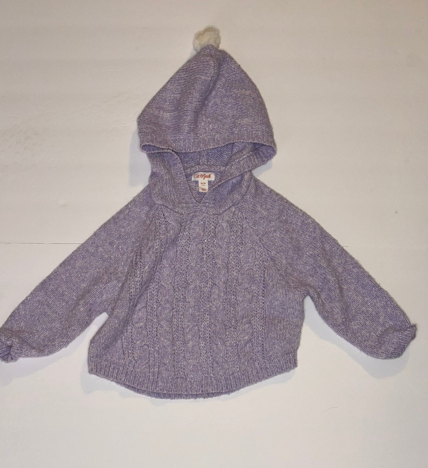 Cat and Jack Purple Sweater 2T/3T