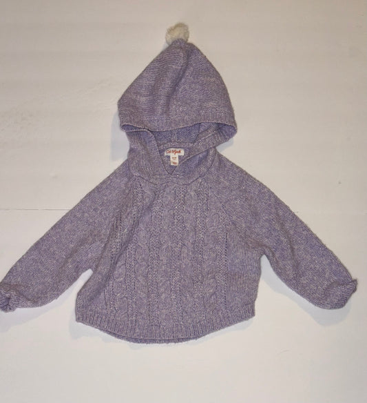 Cat and Jack Purple Sweater 2T/3T