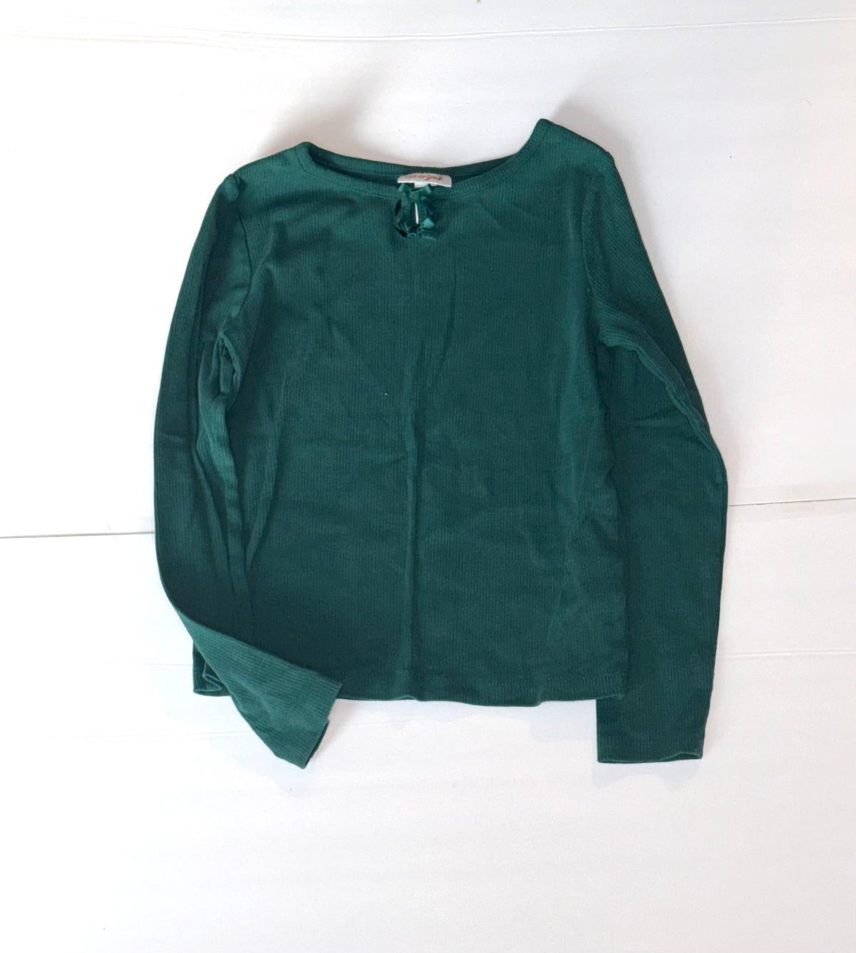Cat and Jack Hunter Green Longsleeve 6/7