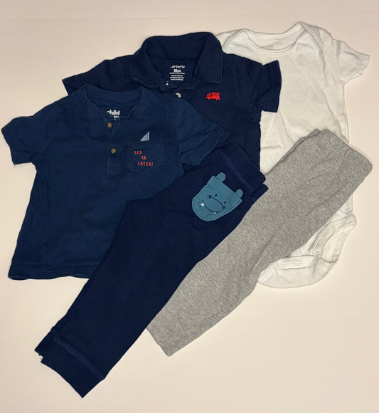 Carter's 5 Piece Outfit Bundle - 18m