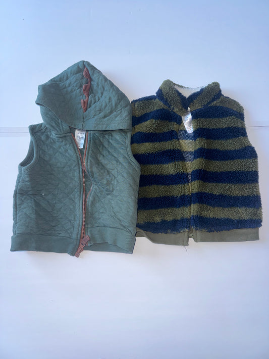 Carters and Little Me Vest 12M
