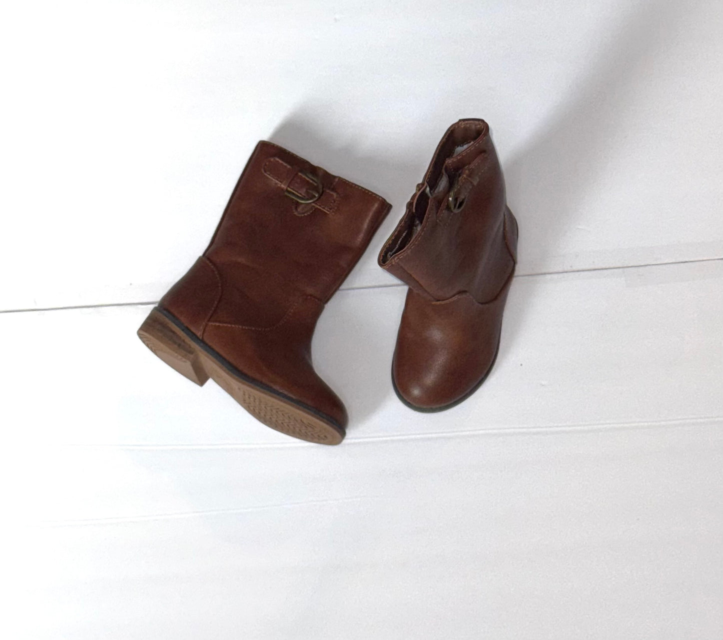 Cat and Jack Brown Boots 6