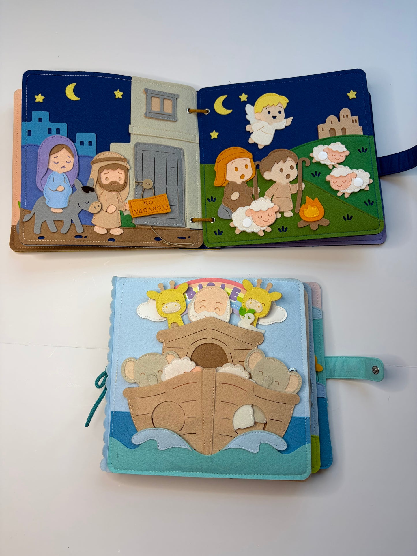 (2) Felt Story Bible Books