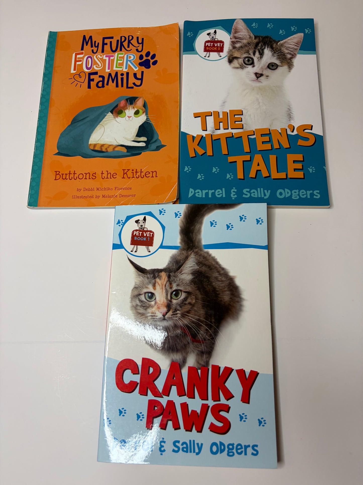 3 Kitten Books