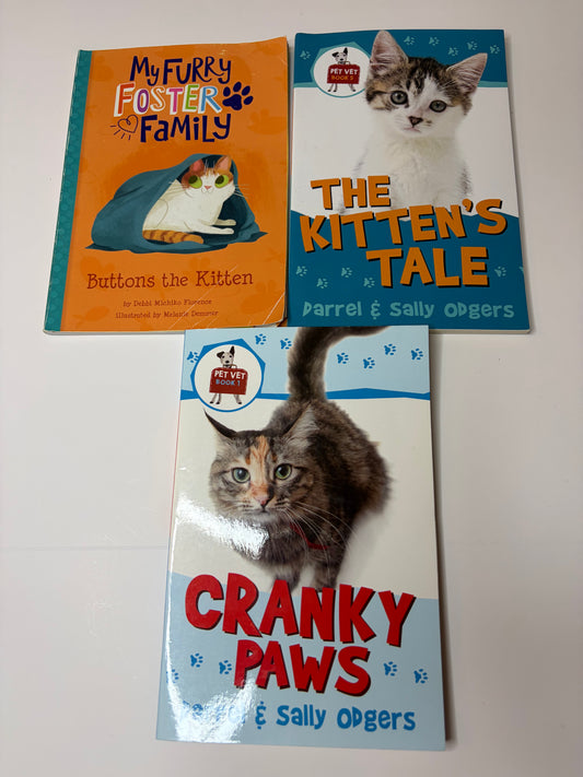 3 Kitten Books