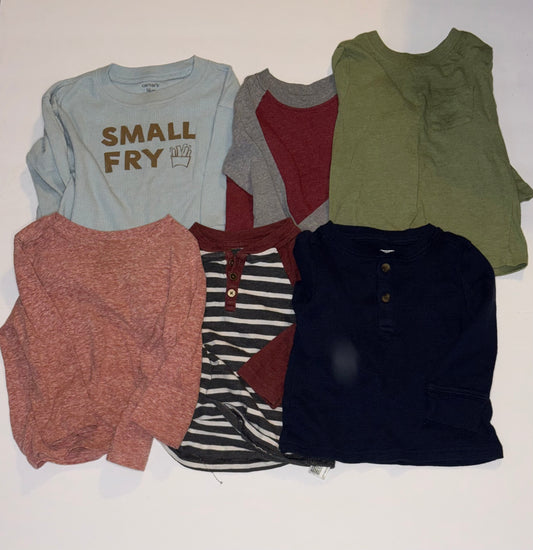 Bundle of Boys Long Sleeves 18M