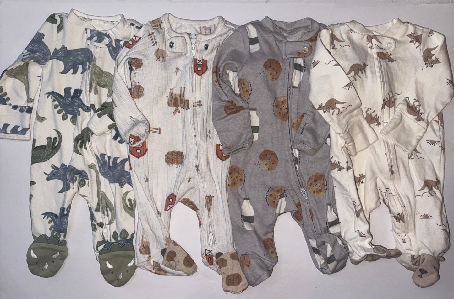Carters Bundle of NB Sleepers