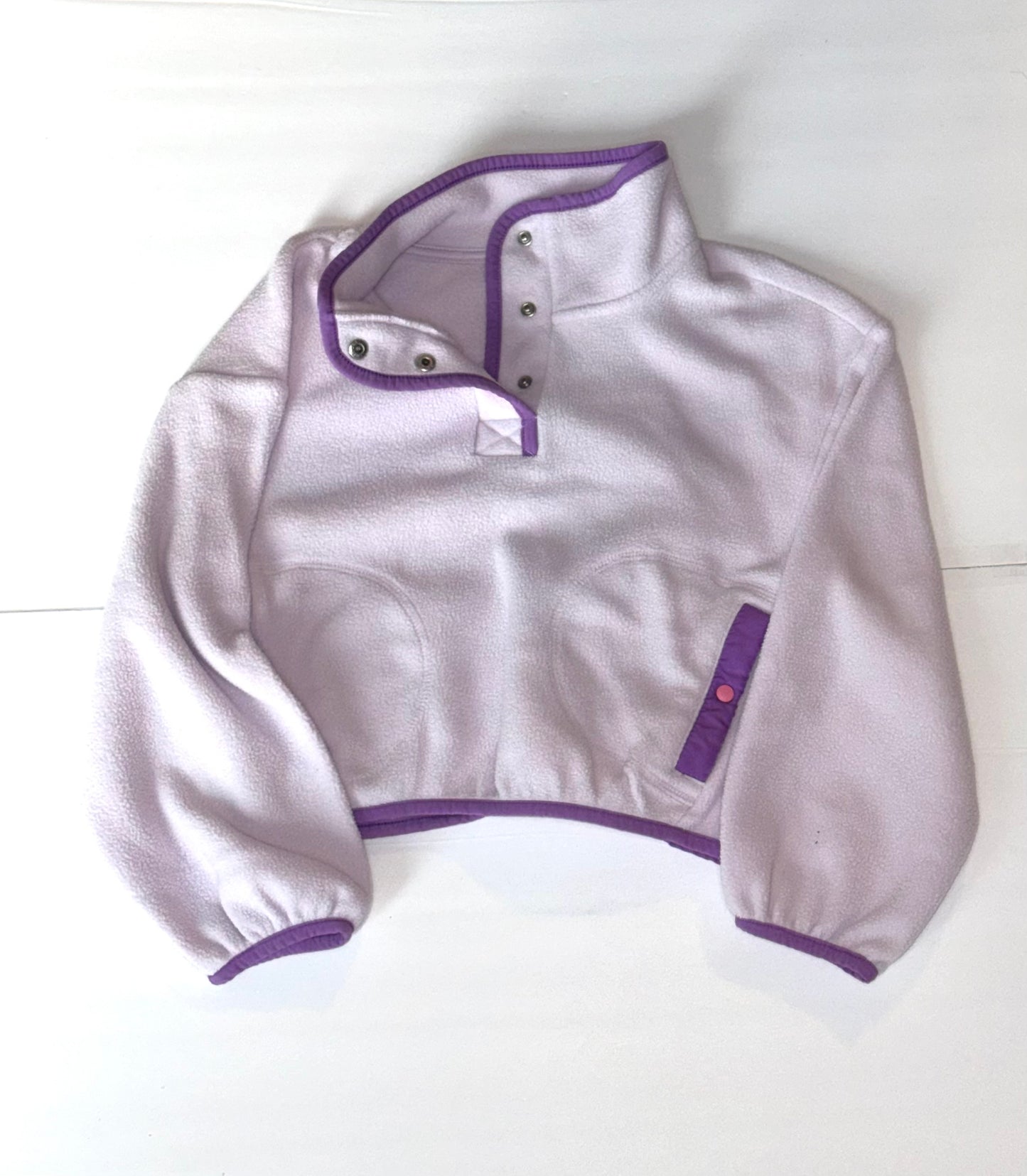Old Navy Half Button Pullover Purple 6/7