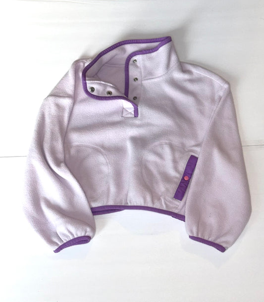 Old Navy Half Button Pullover Purple 6/7
