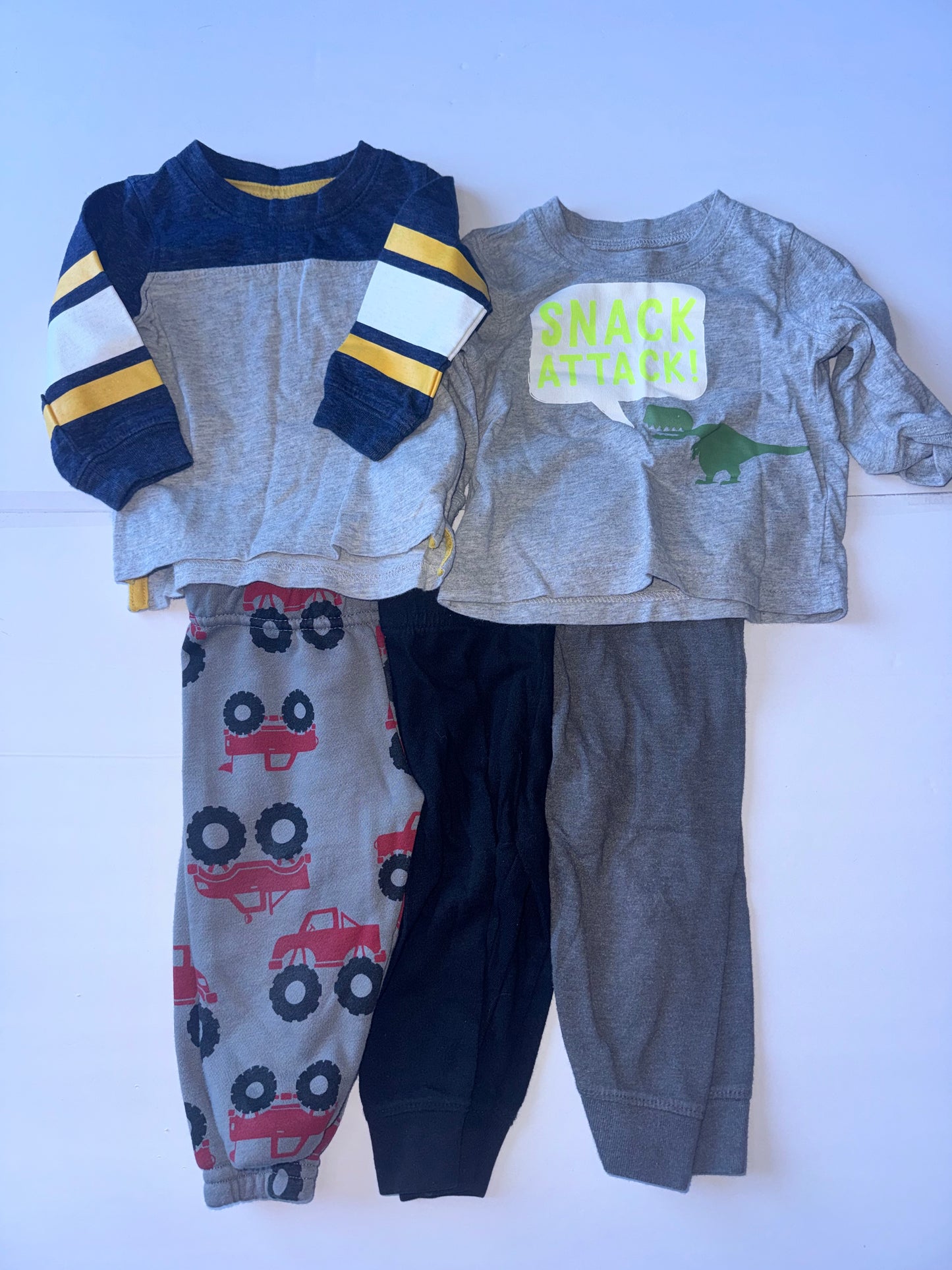 Carters and Garanimals Bundle of Tees and Joggers 6-9M