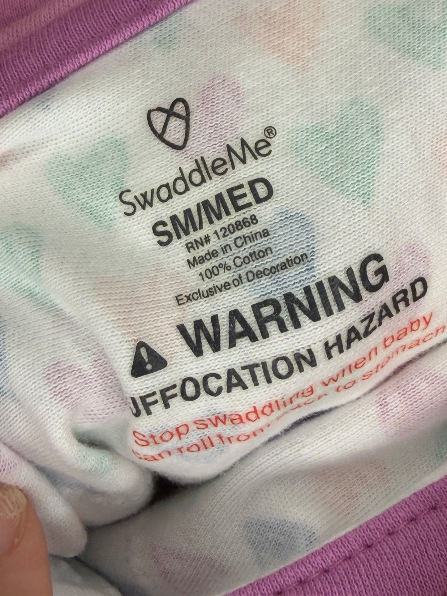 Bundle of 3 SwaddleMe Velcro Swaddles - S/M
