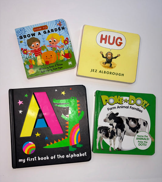 (4) Board Books