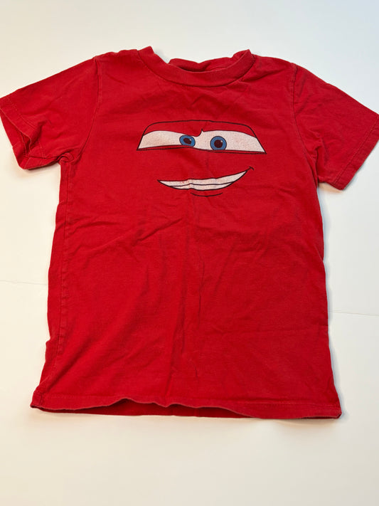 Lightning McQueen Short Sleeve Shirt 4t