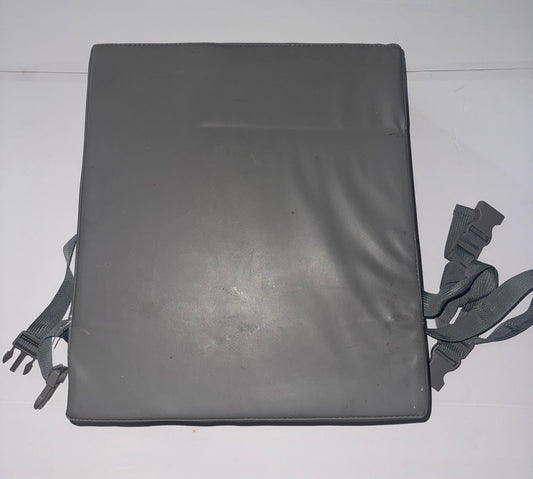Waterproof square foam booster seat with straps