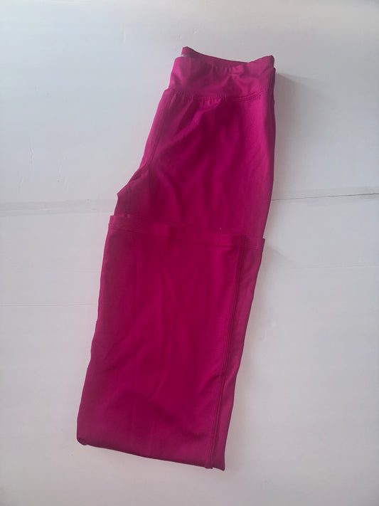 Athletic Works Pink Wide Leg Leggings XL (14-16)