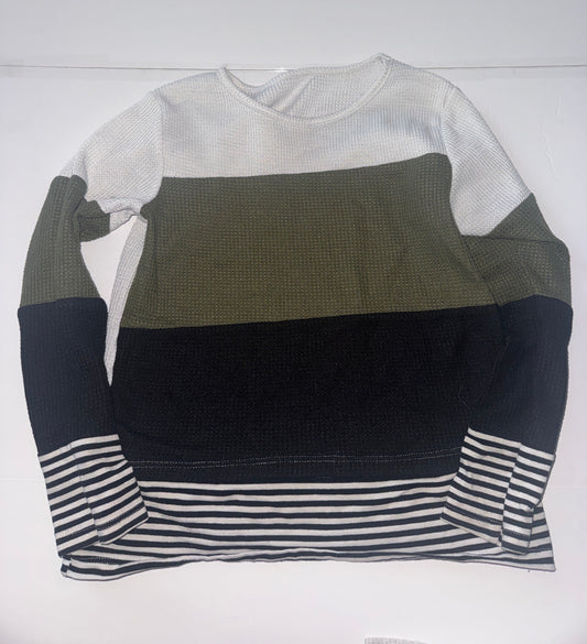 No Brand LS Color Block Shirt YL