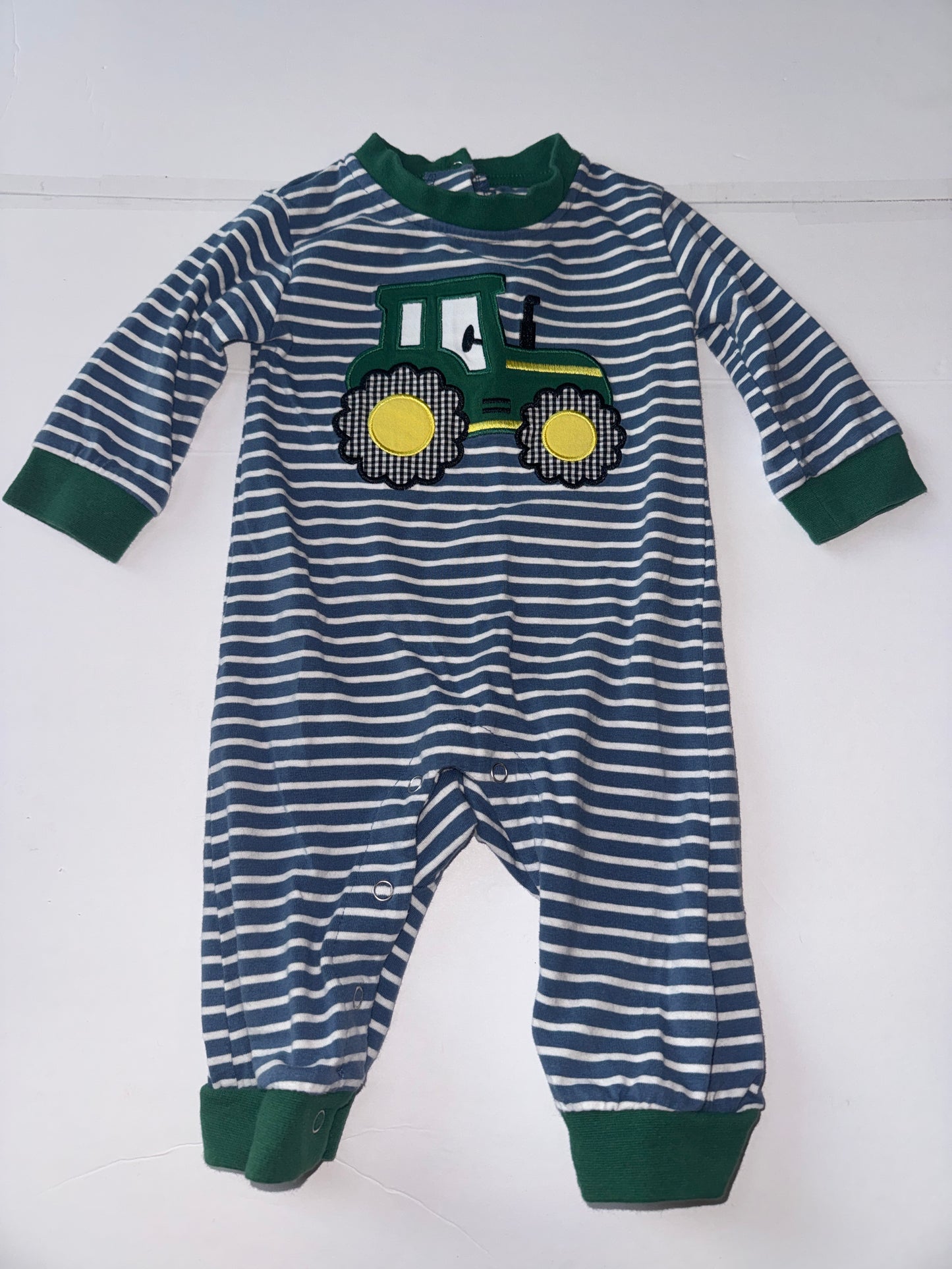 Trotter St. Kids Tractor Long Sleeve Jon Jon 3M