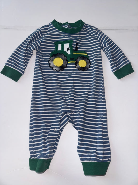 Trotter St. Kids Tractor Long Sleeve Jon Jon 3M
