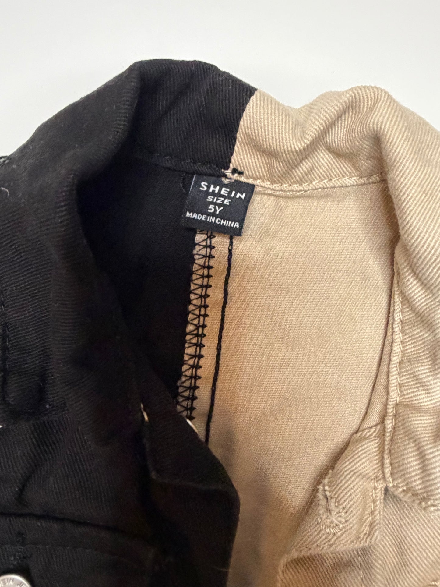 SHEIN Black & Khaki Jacket - 5