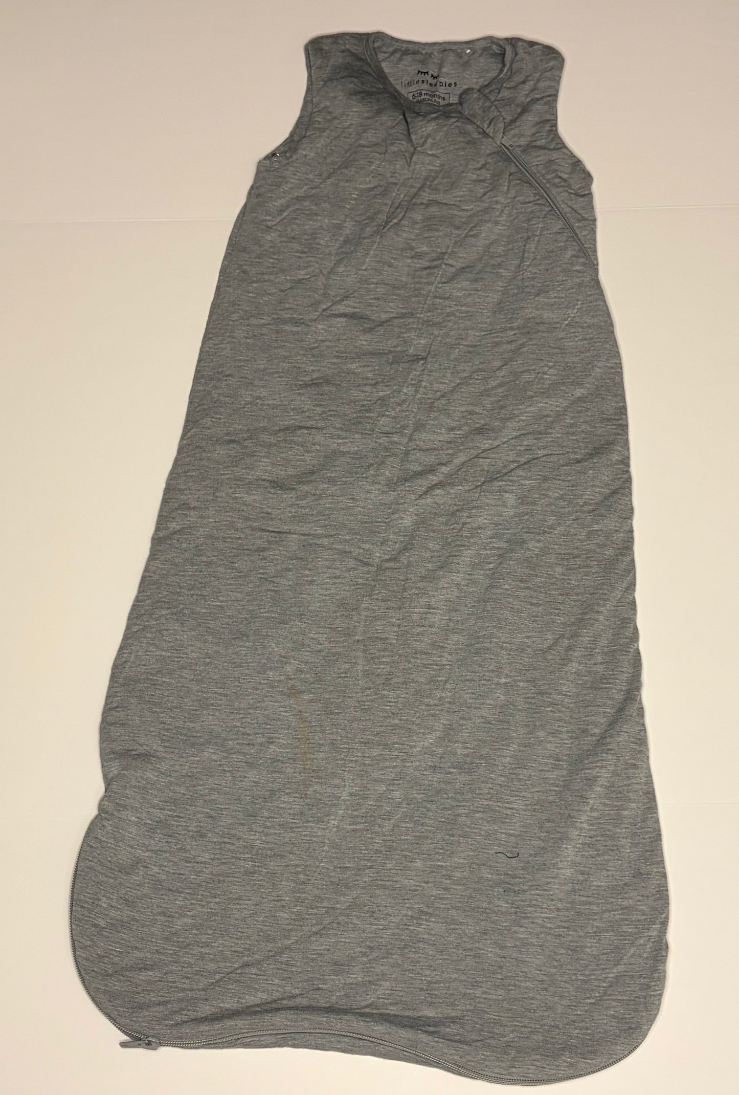Little Sleepies Seasonless Grey Sleepsack - 6-18m