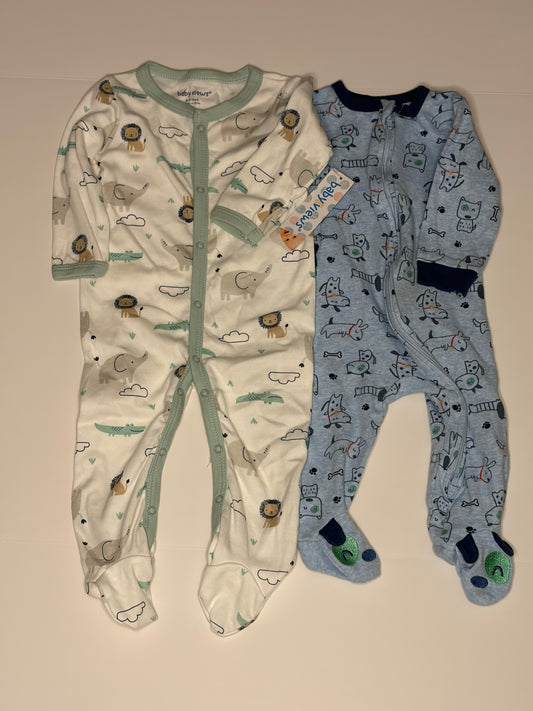 Set of 2 Sleepers - 6-9m