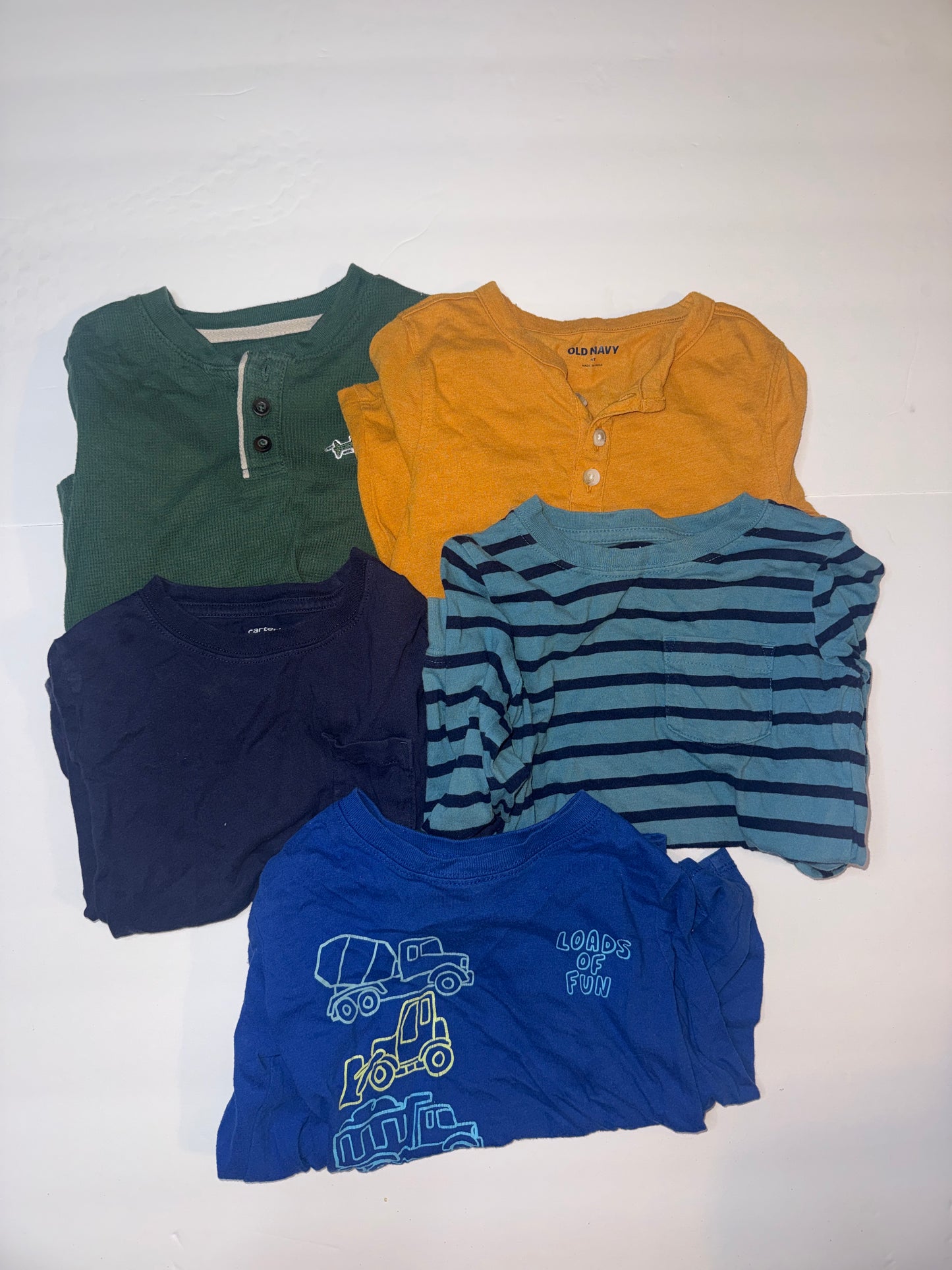 Old Navy, Carters, and Garanimals Bundle of Long Sleeve Tees 4