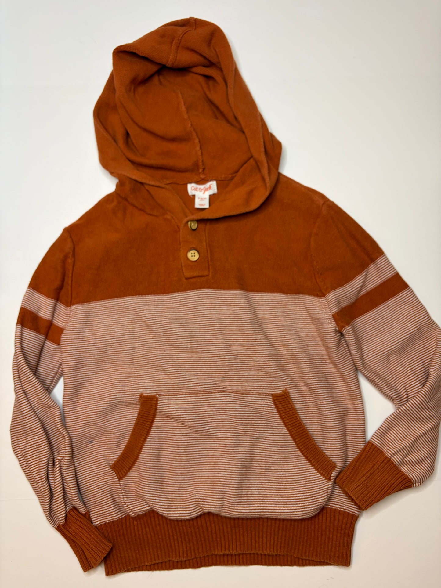 Cat & Jack Striped Pullover - 6/7