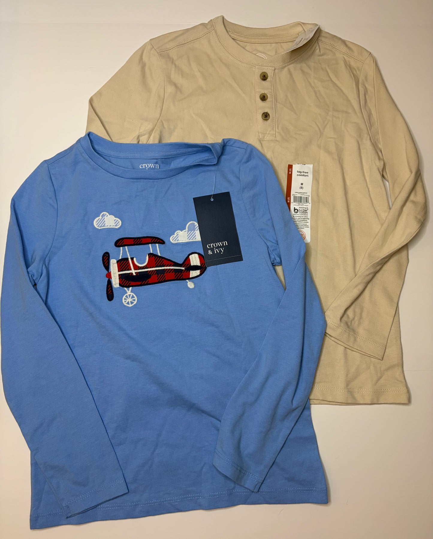 Set of 2 Long Sleeve Shirts