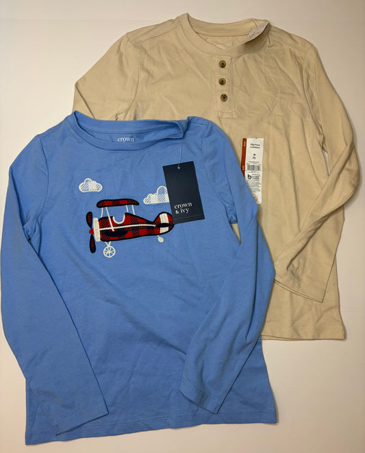Set of 2 Long Sleeve Shirts