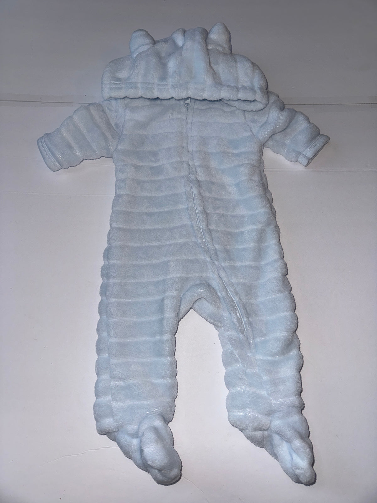 Sterling Baby Fleece Bear Jumpsuit NB