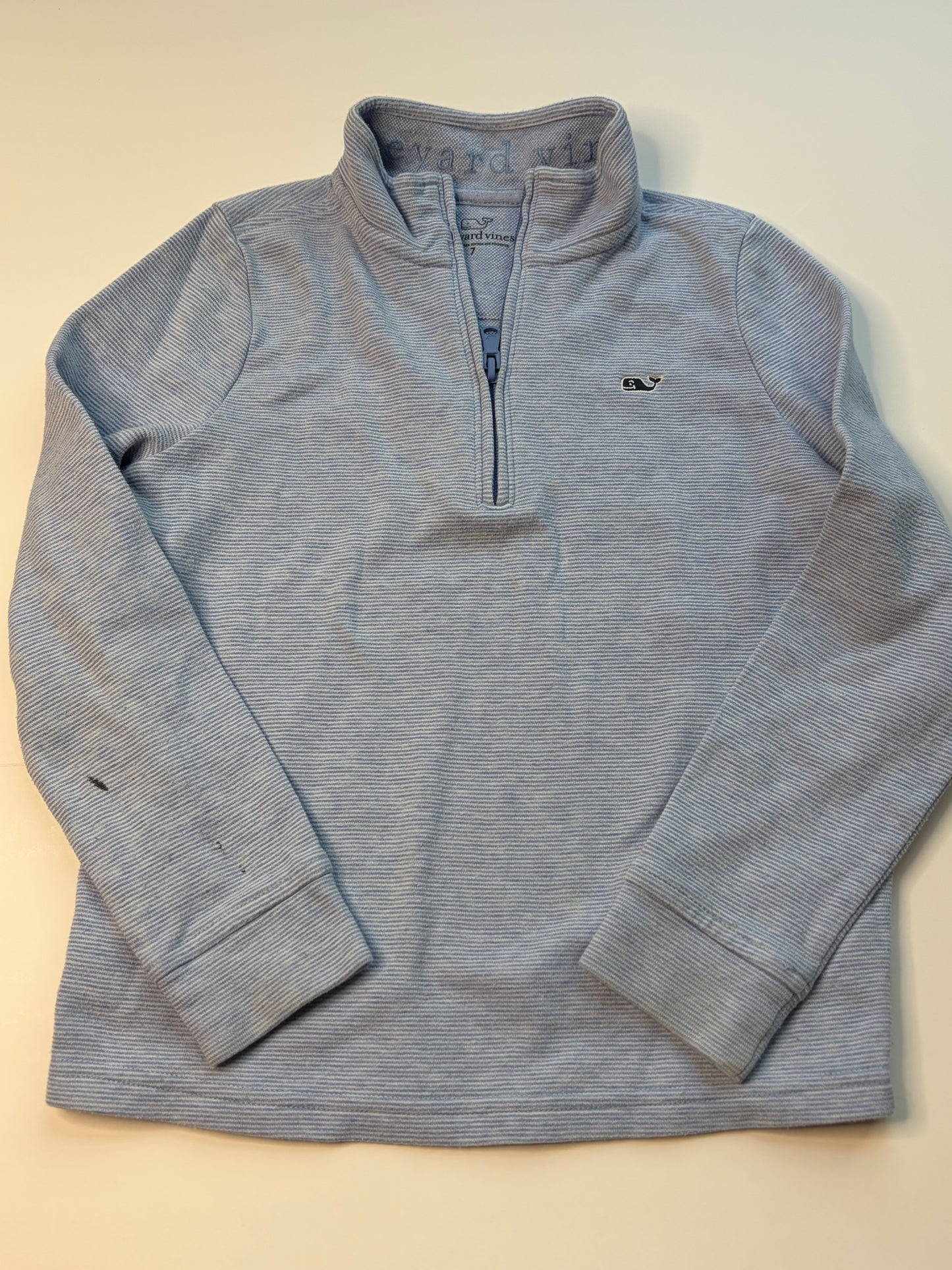 Vineyard Vines Blue Half Zip - 7
