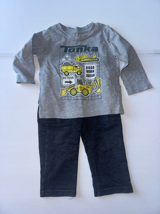Jumping Bean Tonka Truck Set 12/18M