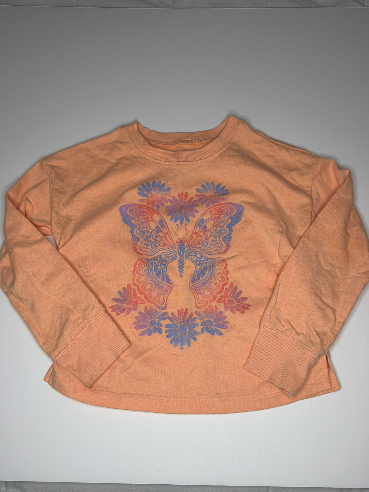 OshKosh Orange Butterfly Shirt 7