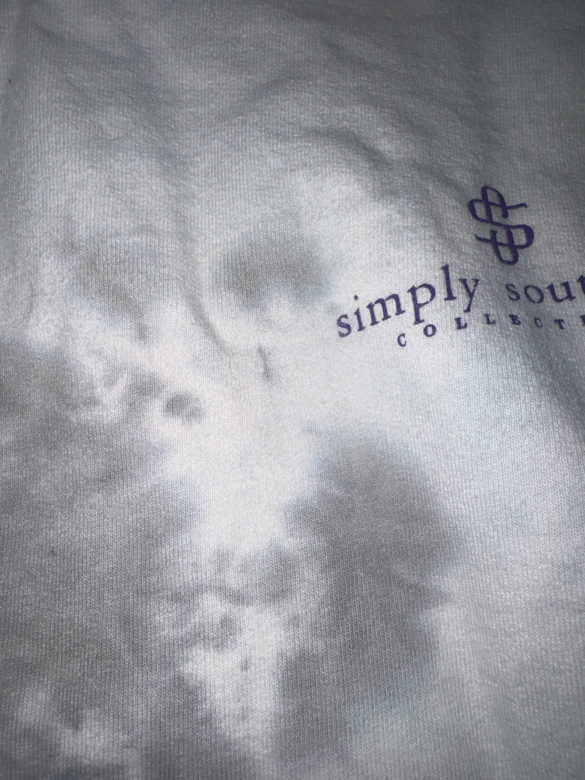 Simply Southern Tie Dye Sloth Hoodie YL
