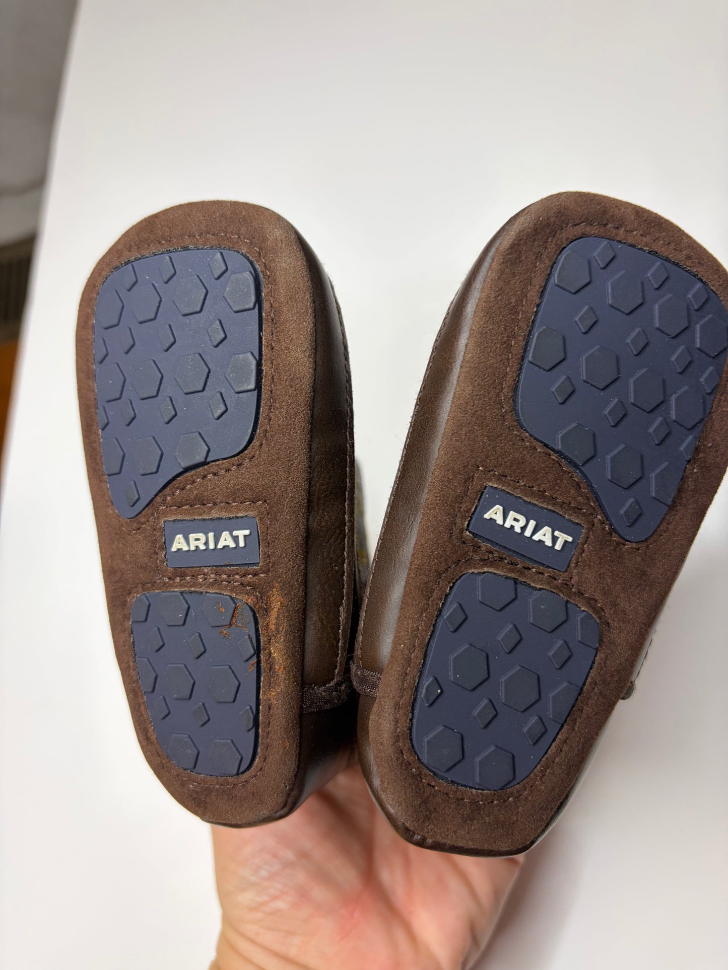 Ariat Brand (no size but approx 3-9m) boots