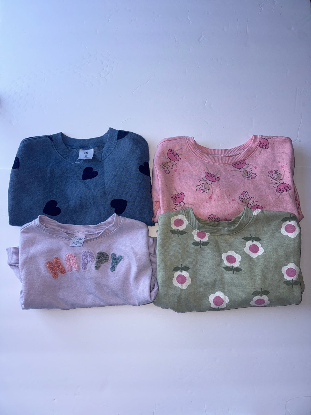 Bundle of Girls Sweatshirts 2T
