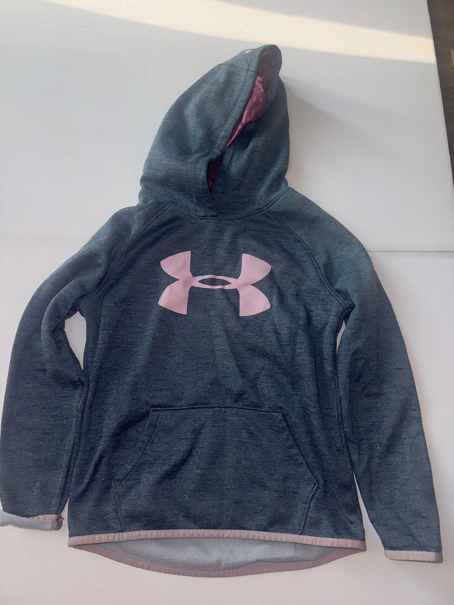 Under Armour Grey/Blue Sweatshirt YM