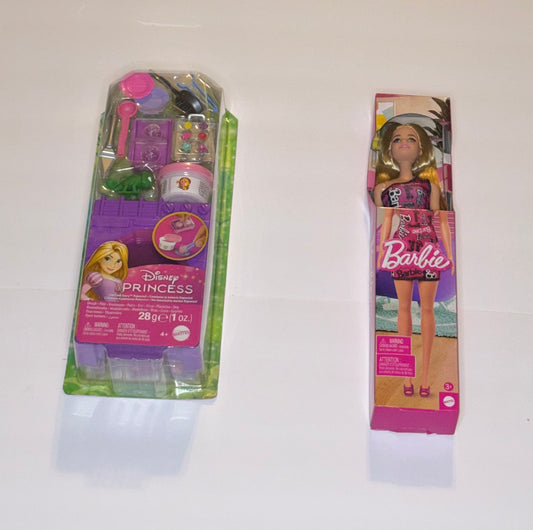 Barbie Bundle with Disney Rapunzel and Barbie Doll