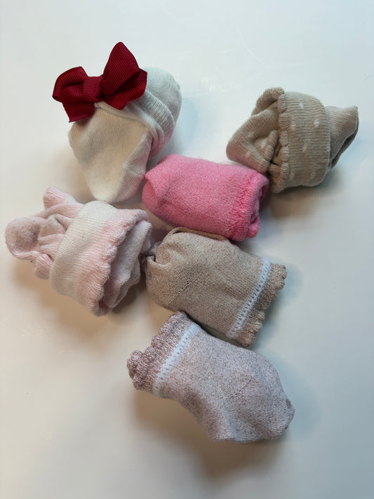 Bundle of Infant Girl Socks