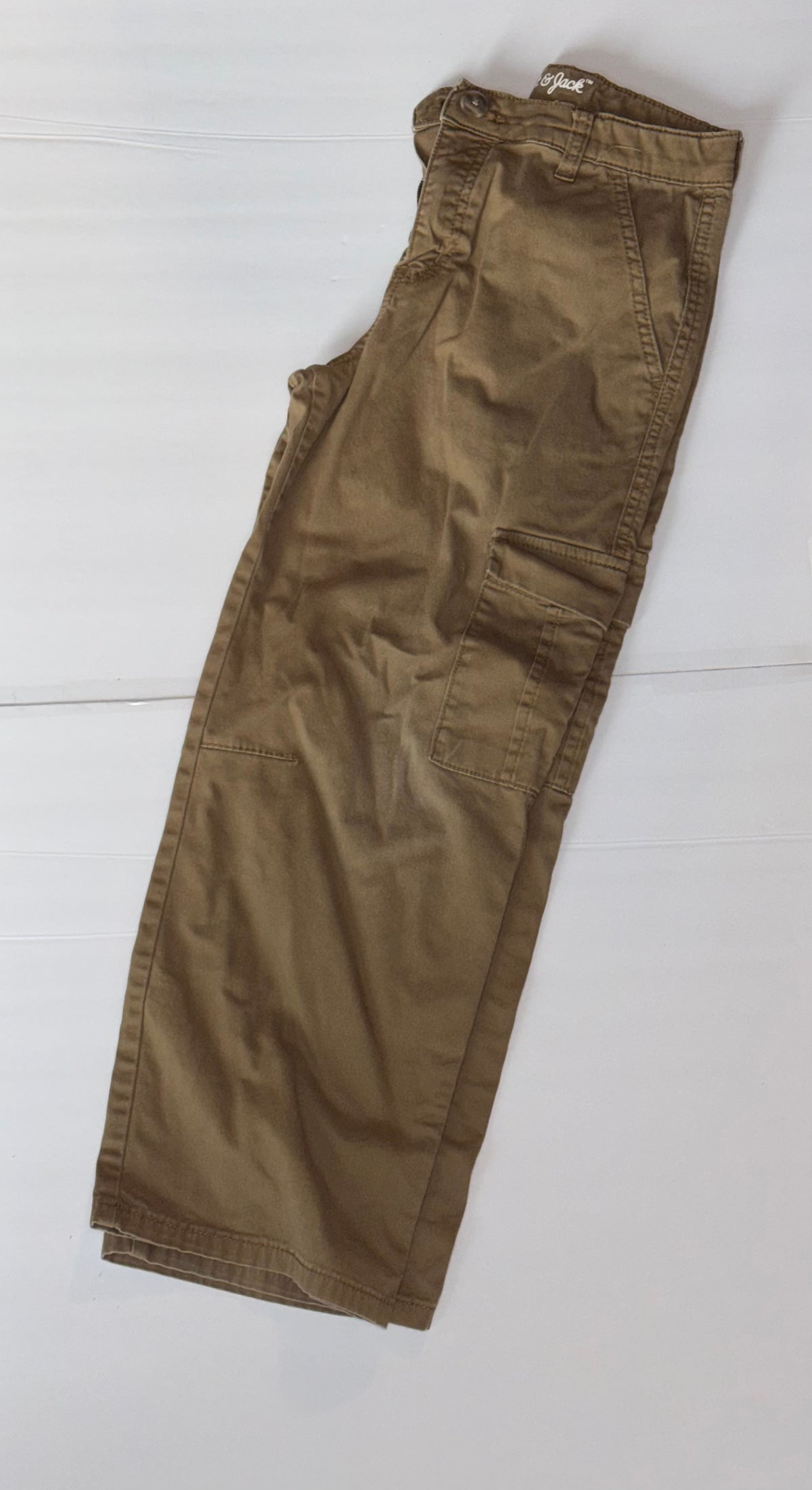 Cat and Jack Khaki Cargo Pants 10