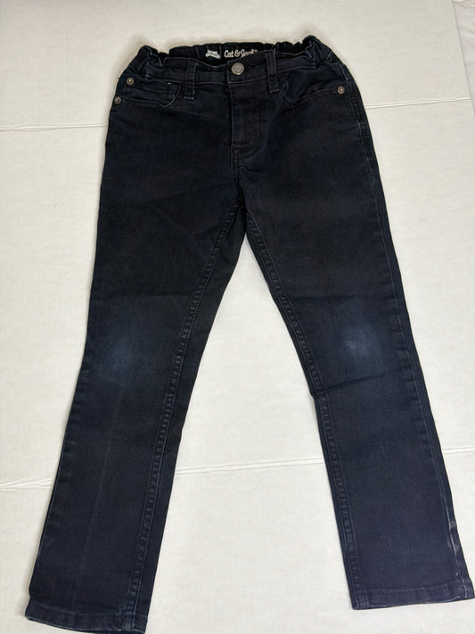 Cat & Jack Dark Grey Jeans - 8