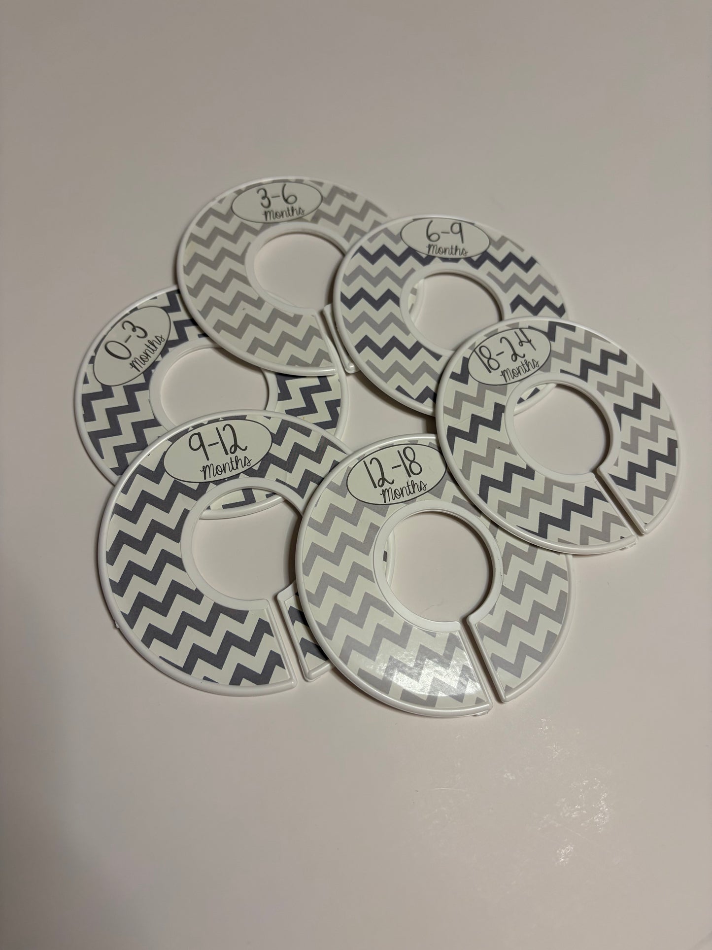 Chevron Closet Dividers