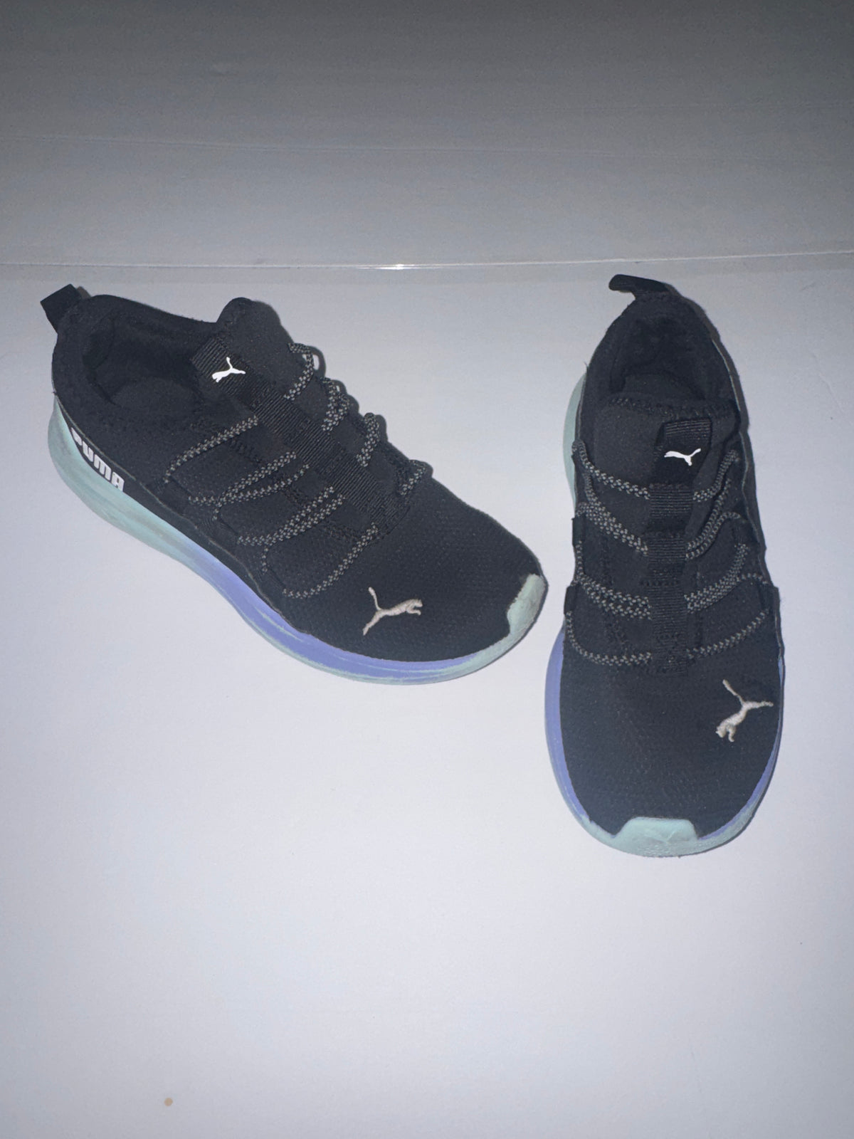 Puma Black Tennis Shoes 3