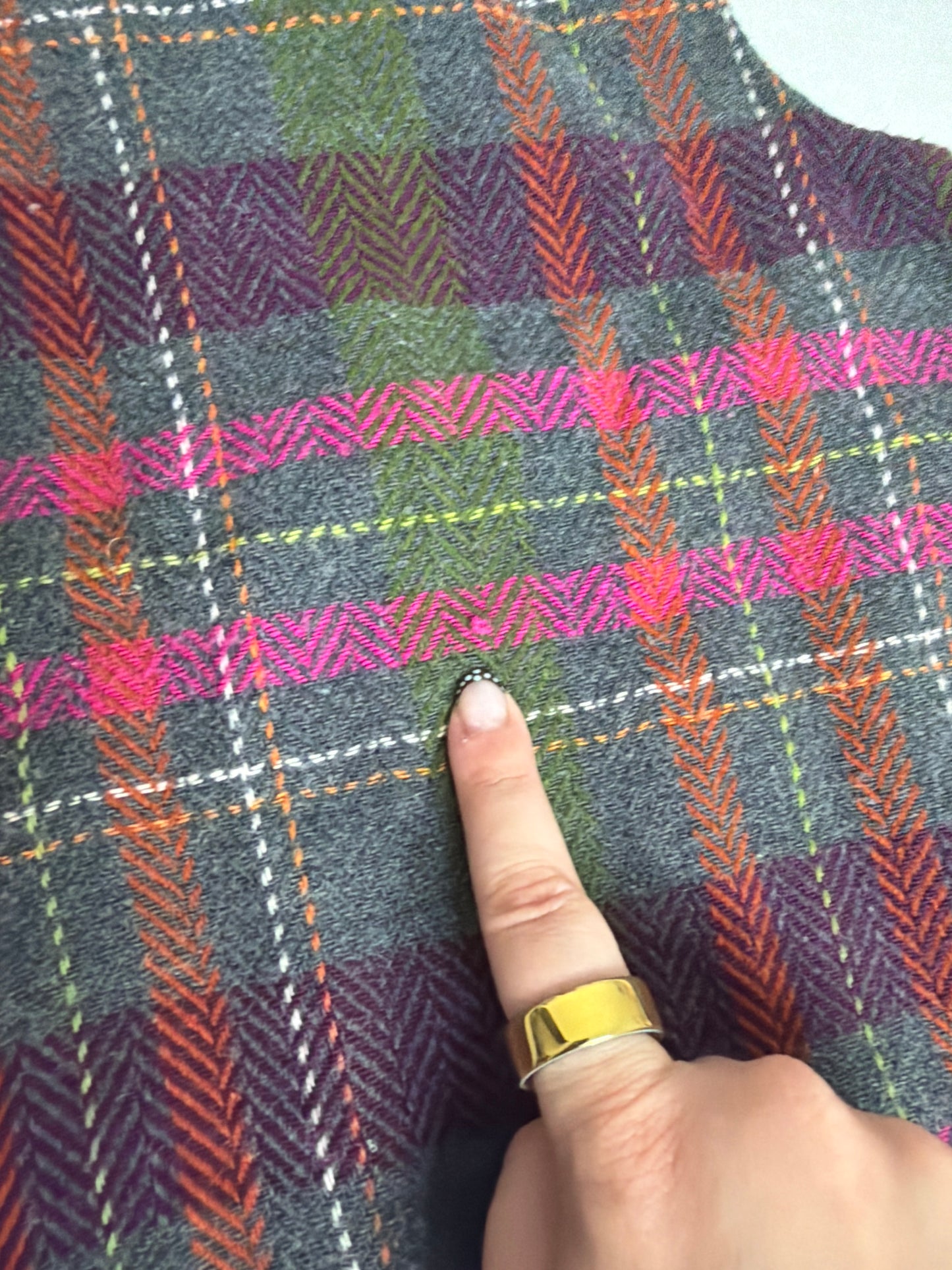 Gymboree Plaid Dress - 18-24m